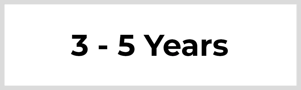 3 - 5 anni