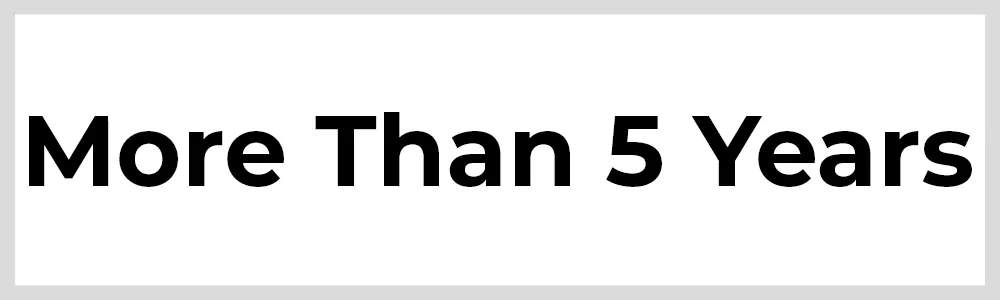 Più di 5 anni